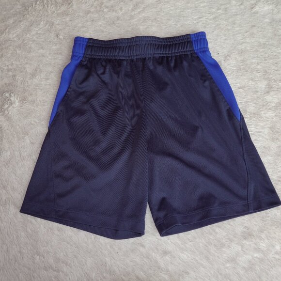 Boys Size Small 6/7 All in Motion Navy Blue Training Pull-On Shorts - Picture 1 of 3